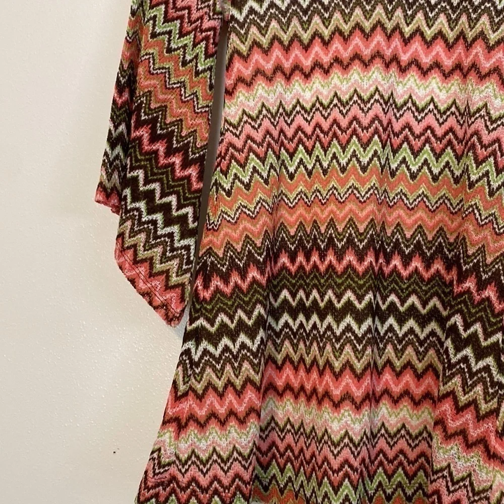 Bonnie Jean boho wing sleeve lined dress girls 6